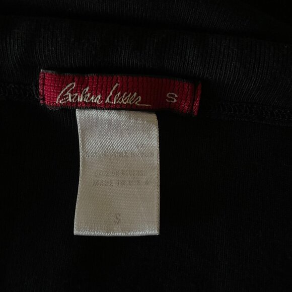 Vintage Y2K Black Mixed-Media Tiered Maxi Skirt – Size S - Picture 5 of 6